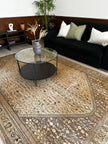 Abadeh Teppich ca. 200 × 300 cm – beige/braun & dezent