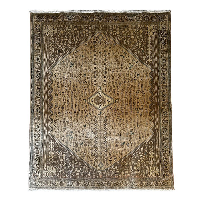 Abadeh Teppich ca. 200 × 300 cm – beige/braun & dezent