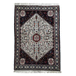 Abadeh Teppich ca. 163 × 110 cm – creme & dunkelbraun
