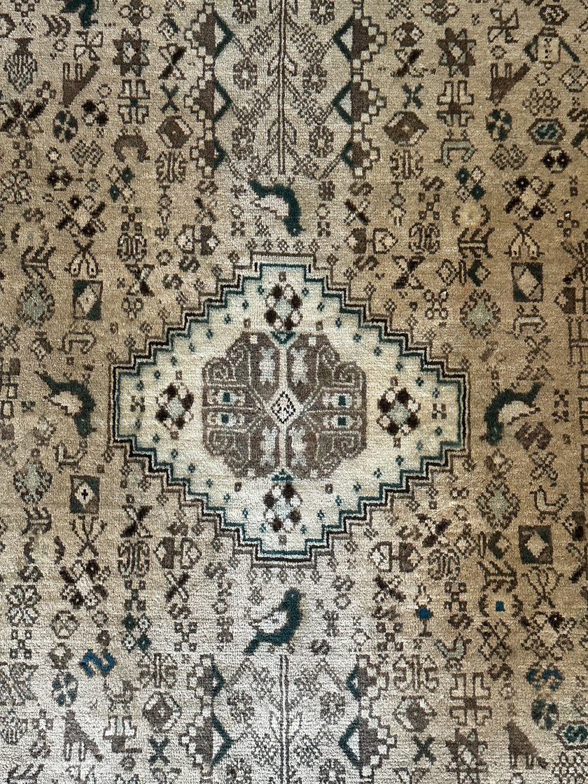 Abadeh Teppich ca. 200 × 300 cm – beige/braun & dezent