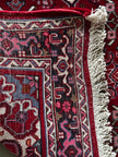 Bidjar Teppich ca. 150 × 100 cm – rot/blau/creme & klassisch