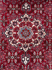 Bidjar Teppich ca. 150 × 100 cm – rot/blau/creme & klassisch