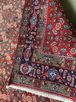 Bidjar Teppich ca. 300 × 200 cm – rot/blau & besonders robust