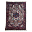 Bidjar Teppich ca. 150 × 100 cm – creme/blau/rot & klassisch