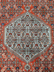 Bidjar Teppich ca. 300 × 200 cm – rot/blau & besonders robust