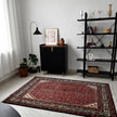 Hosseinabad Teppich ca. 200 × 150 cm – rot/beige & klassisch