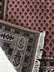 Hosseinabad Teppich ca. 200 × 150 cm – rot/beige & klassisch