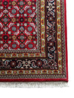 I. Ganga Teppich ca. 240 × 170 cm – rot & gemustert