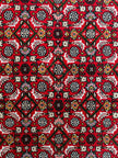 I. Ganga Teppich ca. 240 × 170 cm – rot & gemustert