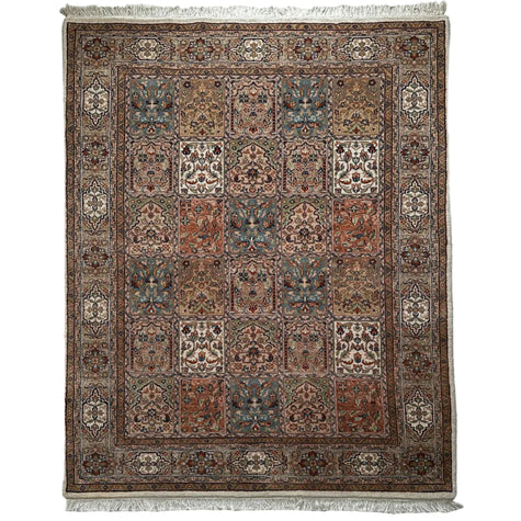 Ghoum Teppich ca. 250 × 150 cm – beige/bunt & detailreich