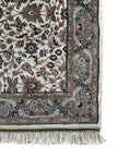 Isfahan Teppich ca. 162 × 88 cm – creme & grau