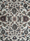 Isfahan Teppich ca. 162 × 88 cm – creme & grau