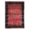 I. Sarough Teppich ca. 150 × 100 cm – rot/blau & floral