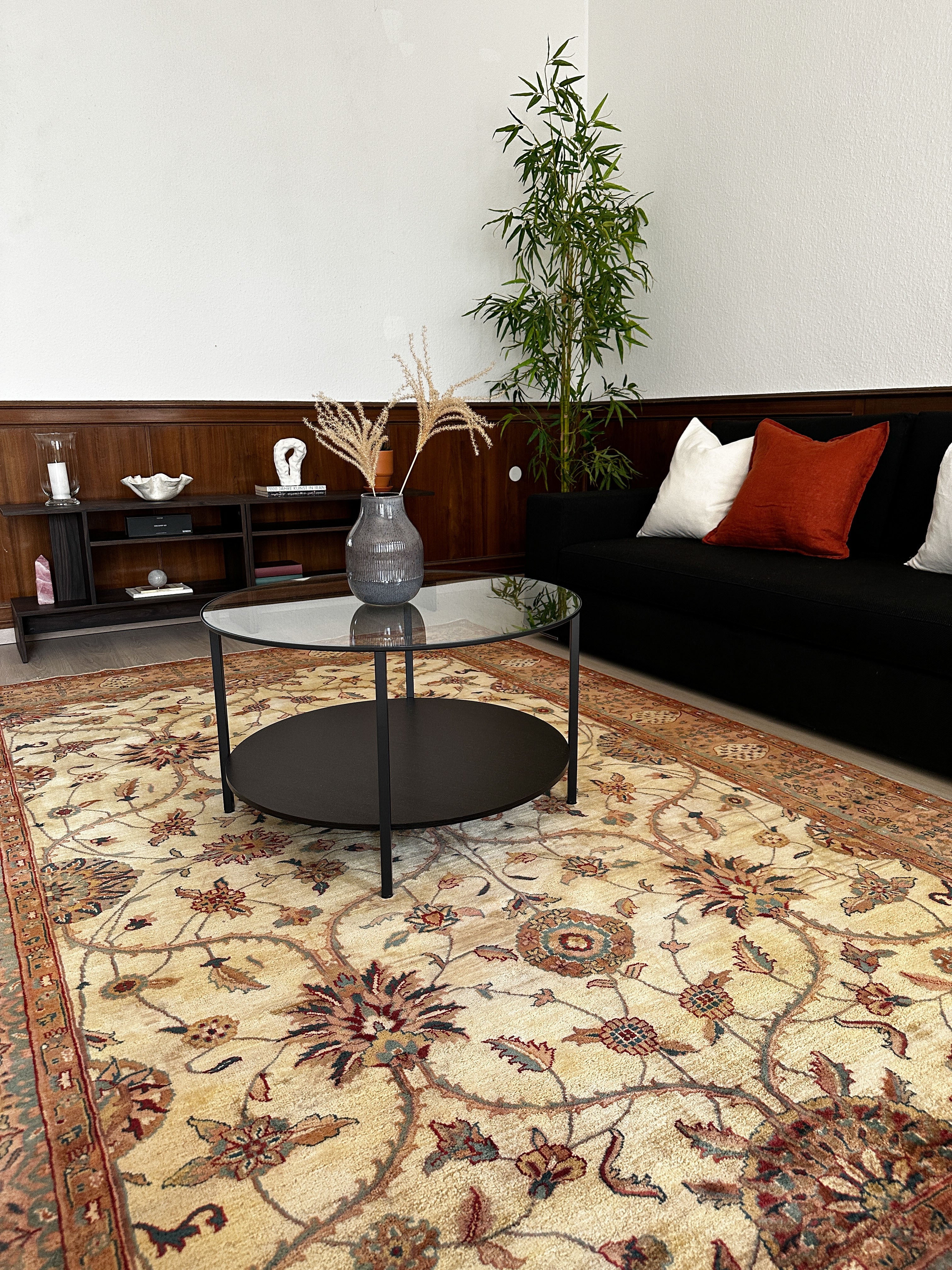 Ziegler Teppich ca. 200 × 300 cm – beige/braun & elegant