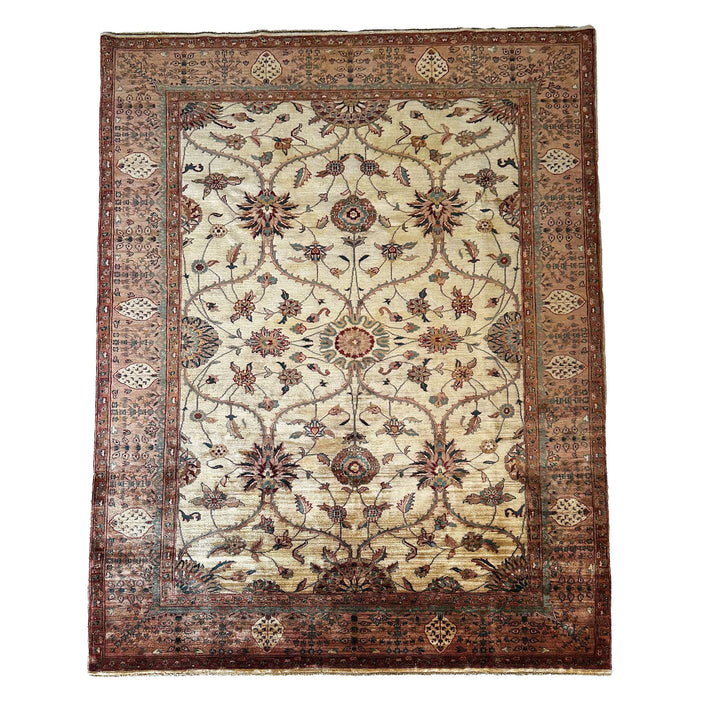 Ziegler Teppich ca. 200 × 300 cm – beige/braun & elegant