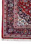 Keschan Teppich ca. 200 × 150 cm – rot/blau & klassisch