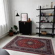 Keschan Teppich ca. 200 × 150 cm – rot/blau & klassisch