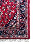 Keschan Teppich ca. 147 × 100 cm – rot & dunkelblau