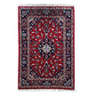 Keschan Teppich ca. 150 × 100 cm – rot/dunkelblau & klassisch