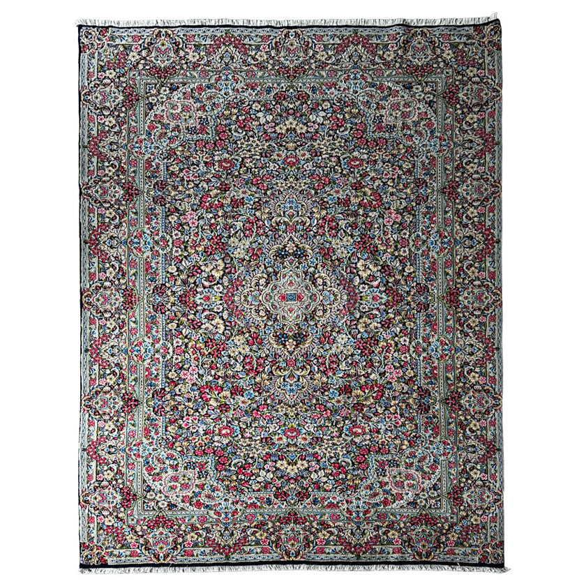 Laver Kirman Teppich ca. 300 × 200 cm – dunkel & detailreich