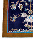 Design Orientteppich Blau – floral & modern