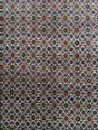 Moud Teppich ca. 250 × 152 cm – creme, rot & dunkelblau