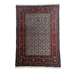 Moud Teppich ca. 154 × 104 cm – creme, rot & blau