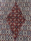 Moud Teppich ca. 150 × 100 cm – creme/rot & klassisch