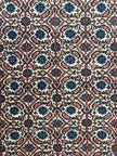 Moud Teppich ca. 154 × 104 cm – creme, rot & blau