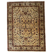 Samak Teppich ca. 300 × 250 cm – beige/braun/türkis & floral