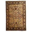 Samak Teppich ca. 200 × 150 cm – creme/beige & florales Muster