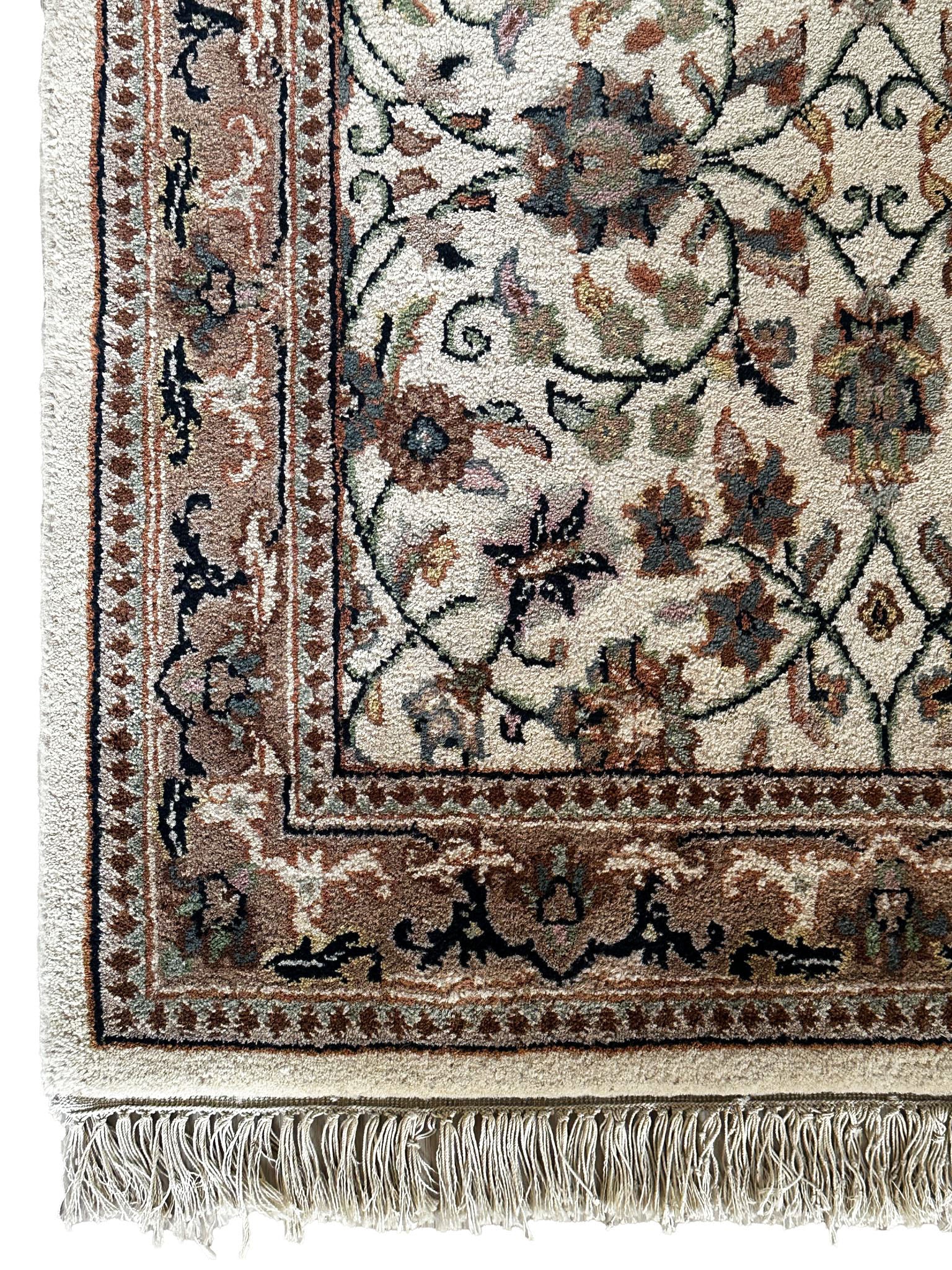 Sarough Teppich ca. 150 × 100 cm – beige/braun & dezent klassisch