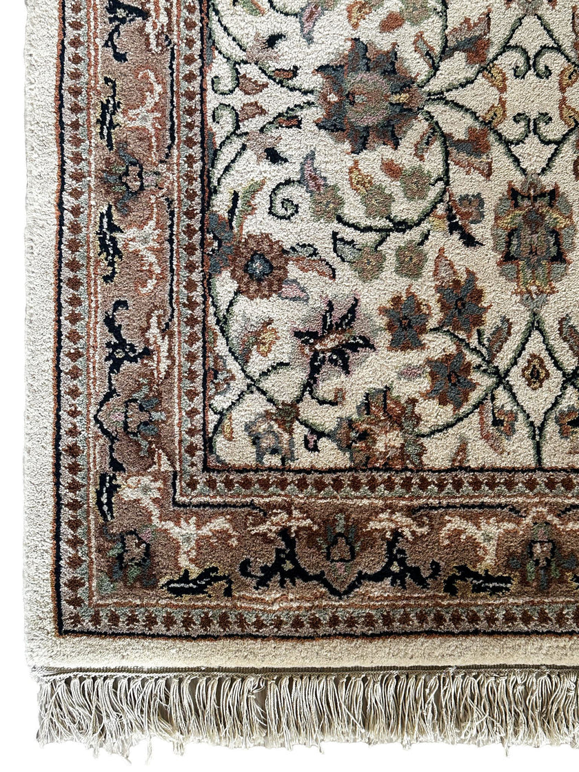 Sarough Teppich ca. 150 × 100 cm – beige/braun & dezent klassisch