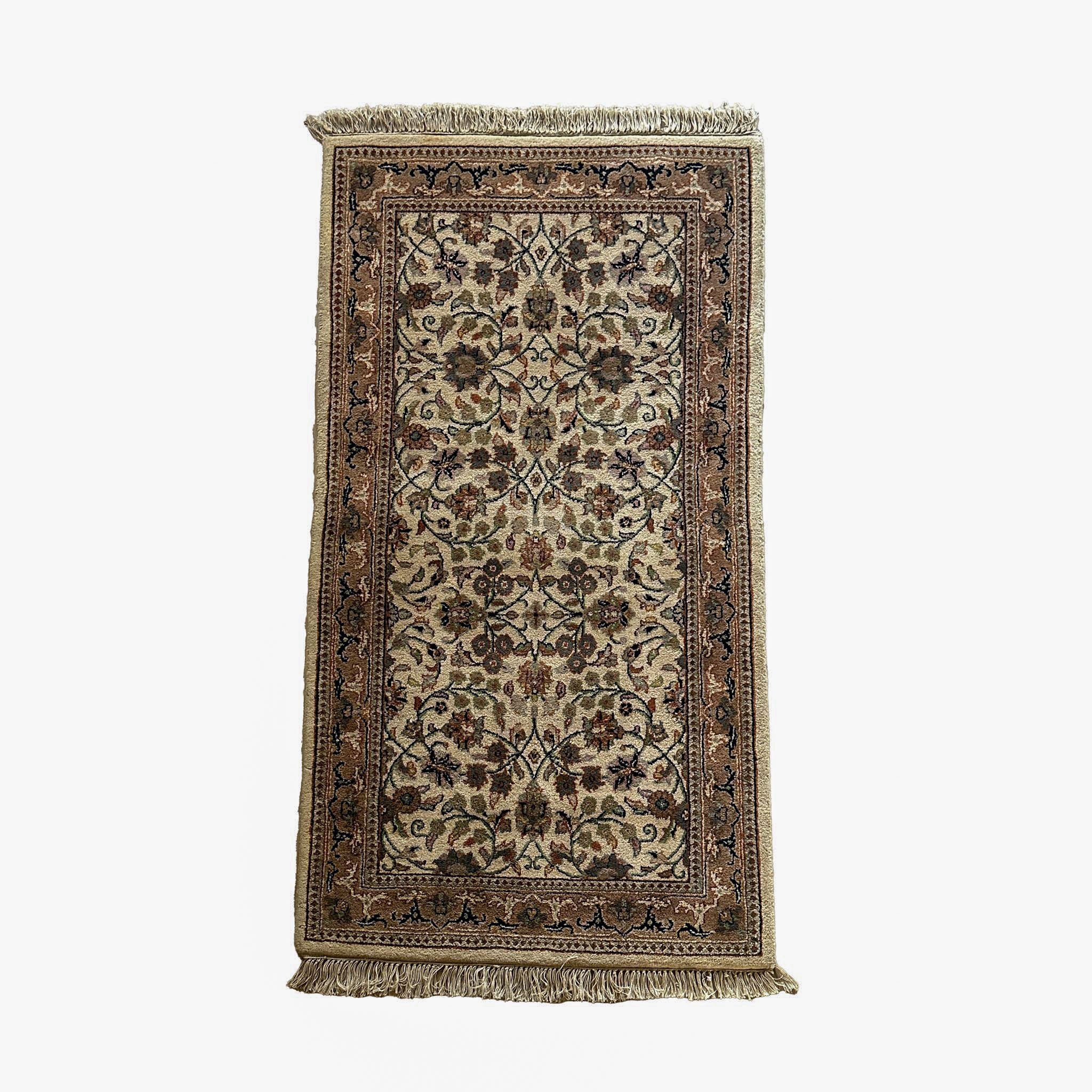 Sarough Teppich ca. 150 × 100 cm – beige/braun & dezent klassisch