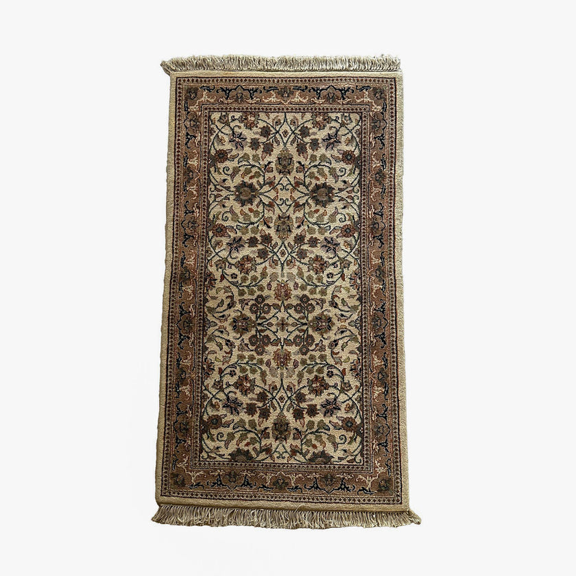 Sarough Teppich ca. 150 × 100 cm – beige/braun & dezent klassisch