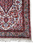 Sarough Teppich ca. 150 × 100 cm – creme/rot & elegant