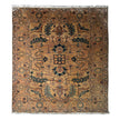 Sarough Teppich ca. 150 × 100 cm – gold/beige/petroleum & floral