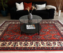 Sarough Teppich ca. 250 × 155 cm – lachsrot & creme