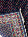 Sarugh Teppich ca. 200 × 150 cm – rot/blau & klassisch elegant