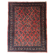 Sarough Teppich ca. 300 × 250 cm – altrosa/dunkelblau & floral