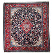 Sarough Teppich ca. 300 × 200 cm – dunkelblau/rot & edel