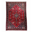 Schiraz Teppich ca. 200 × 150 cm – rot/grau & ausdrucksstark