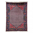 Songhor Teppich ca. 150 × 100 cm – rosa/blau & geometrisch
