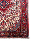 Suzany Teppich ca. 150 × 100 cm – creme/rot & elegant