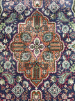 Täbriz Teppich ca. 150 × 100 cm – blau/rost/creme & klassisch