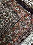 Täbriz MF Teppich ca. 152 × 100 cm – creme, braun & terrakotta