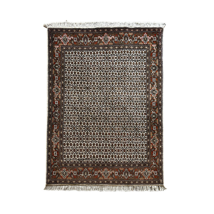 Täbriz MF Teppich ca. 152 × 100 cm – creme, braun & terrakotta