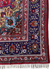 Täbriz Teppich ca. 300 × 200 cm – rot/blau & luxuriös