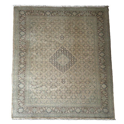 Täbriz Teppich ca. 200 × 300 cm – beige/hellblau & elegant