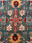 Täbriz Teppich ca. 300 × 200 cm – rot/petrol & edel